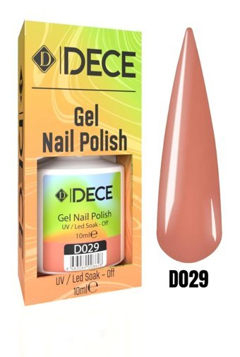 Dece D029 Nude Parlak Kalıcı Oje