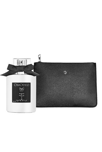 Aqua Di Polo 1987 Omodeo İkili Kadın Parfüm Seti EDP + Siyah Çanta