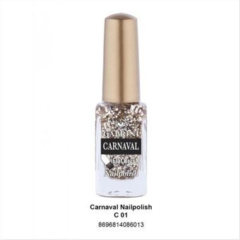 Gabrini Carnaval C1 Kahverengi Işıltılı Simli Oje