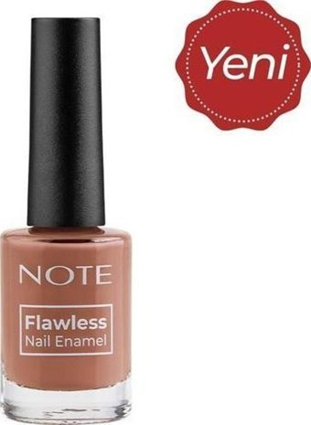 Note Flawless 54 Kahverengi Parlak Oje