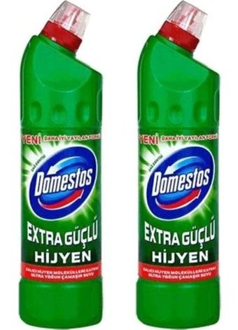 Domestos Dağ Esintisi Banyo-Mutfak İçin Konsantre Jel Çamaşır Suyu 2x810 ml