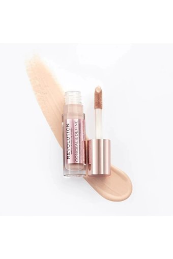 Revolution Conceal & Define C4 Nemlendiricili Göz Altı Likit Fırça Kapatıcı