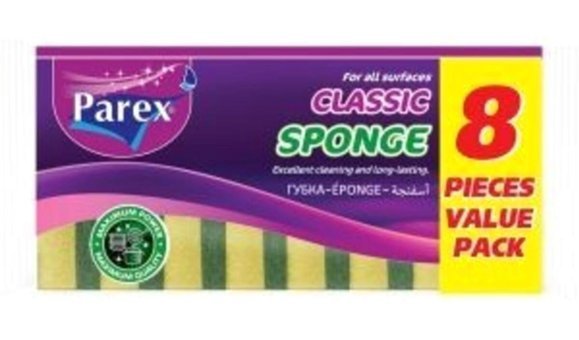 Parex Düz 8'li Bulaşık Süngeri
