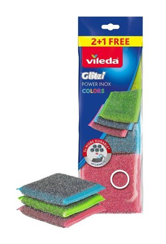 Vileda Inox 3'lü Bulaşık Süngeri