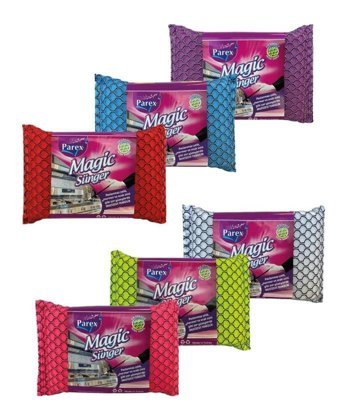 Parex Sihirli Sihirli 6'lı Bulaşık Süngeri