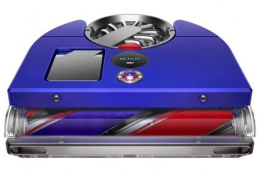 Dyson 360 VIS NAV Haritalı Hepa Filtreli Islak Kuru Mavi Robot Süpürge