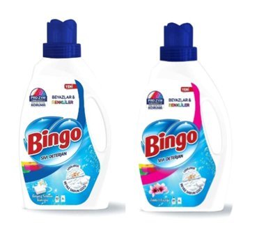 Bingo Beyazlar ve Renkliler Sıvı Deterjan 2x2.6 lt