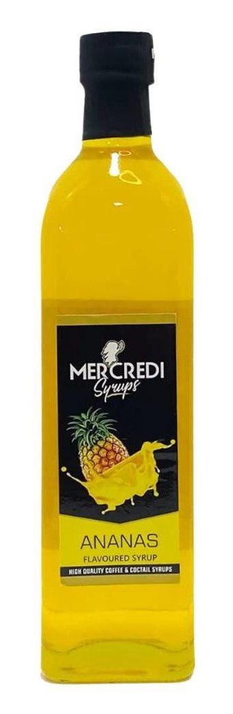 Mercredı Ananas Kahve Şurubu 750 ml