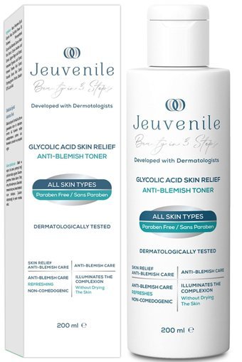 Jeuvenile Tüm Ciltler İçin Aha+Bha Leke Giderici Yüz Temizleyici Likit Tonik 200 ml