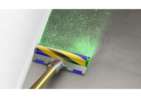 Dyson V12 Detect Slim Kuru Hepa Filtreli 150 W Kablosuz Şarjlı Dikey Süpürge Sarı
