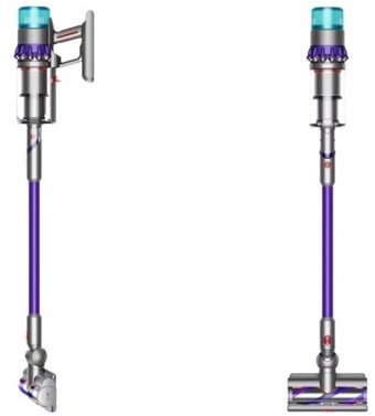 DYSON Gen5detect Kablosuz Şarjlı Mor Gri Dikey Süpürge