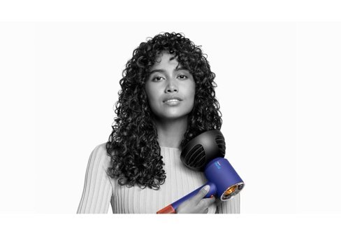 Dyson Supersonic Nural Vigolu İyonlu 1600 W Vinca Mavisi/Topaz Saç Kurutma Makinesi