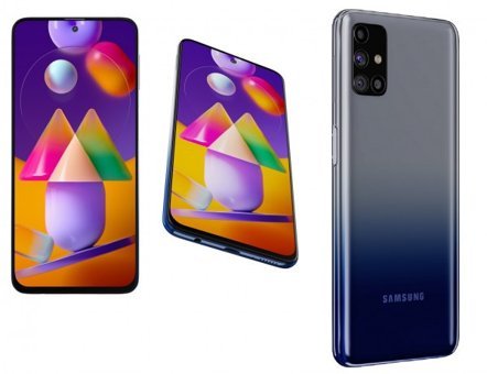 Samsung Galaxy M31S 128 Gb Hafıza 6 Gb Ram 6.5 İnç 64 MP Çift Hatlı Super Amoled Ekran Android Akıllı Cep Telefonu Mavi