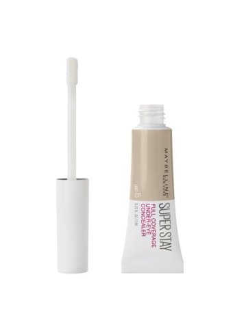 Maybelline Super Stay Full Coverage 15 Light Göz Altı ve Yüz Likit Fırça Kapatıcı