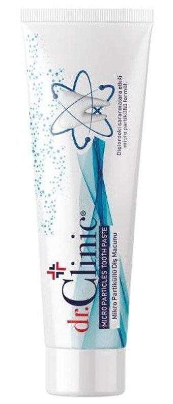 Dr. Clinic Mikro Partiküllü Florürsüz Diş Macunu 75 ml