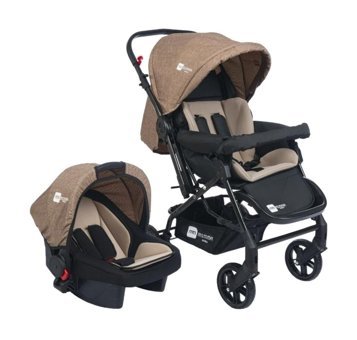 Mimma Baby Olympus Çift Yönlü Katlanır 360 Derece Dönen Tam Yatar Travel Sistem Bebek Arabası