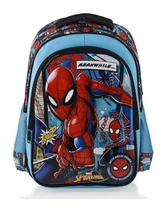 Otto Due Meanwhıle 48103 Spiderman Marvel 2 Gözlü Çok Renkli İlkokul Erkek Sırt Çantası