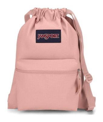 Jansport Draw Sack Misty Rose 2 Gözlü Pembe Lise Kız Sırt Çantası