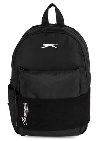 Slazenger Su Geçirmez 3 Gözlü Siyah Lise Unisex Sırt Çantası