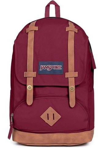 Jansport Cortland 3 Gözlü Bordo Lise Unisex Sırt Çantası