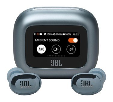 JBL Live Buds 3 Android & iOS Uyumlu Su Geçirmez 6 Mikrofonlu 5.3 Işıklı Silikonlu Gürültü Önleyici Kablosuz Kulak İçi Bluetooth Mavi