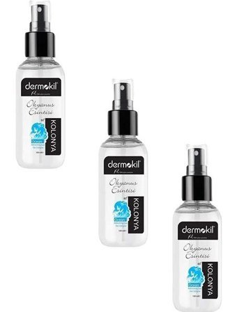 Dermokil Okyanus Esintisi Sprey Kolonya 3x100 ml