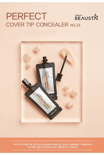 Beausta Perfect Cover Tip No:23 Göz Altı Likit Fırça Kapatıcı