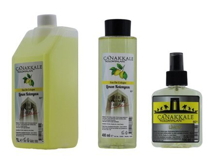 Çanakkale Kolonyaları Limon Sprey Kolonya 400 ml