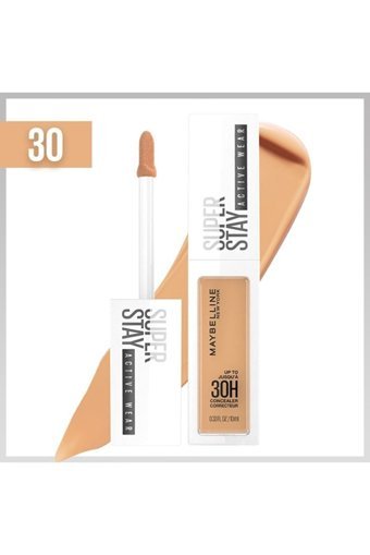 Maybelline Super Stay Active Wear 10 Göz Altı ve Yüz Likit Fırça Kapatıcı