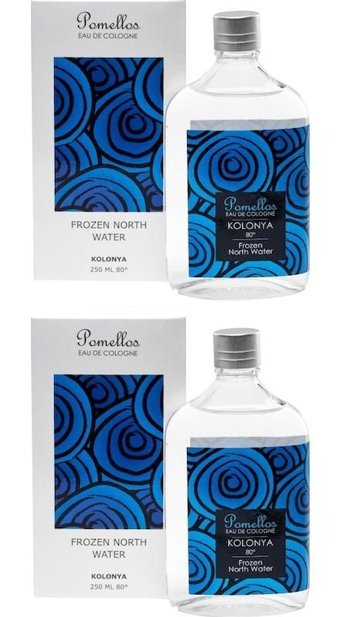 Pomellos Frozen North Water Cam Şişe Kolonya 2x250 ml