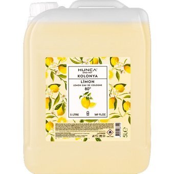 Hunca 80 Derece Limon Kolonya 5 lt