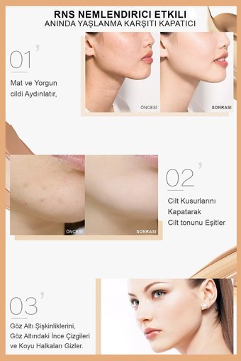 Uniquem Anti Age Eraser Light110 Nemlendiricili Göz Altı ve Yüz Krem Silgi Kapatıcı
