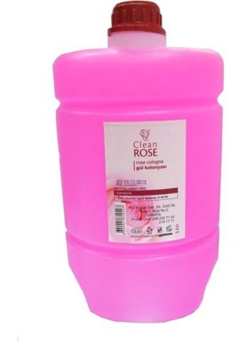 Clean Rose Gül Kolonya 5 lt