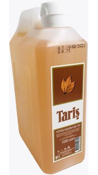 Tariş 70 Derece Tütün Kolonya 1 lt