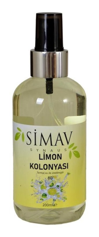 Simav Termal Sulu Limon Sprey Kolonya 200 ml