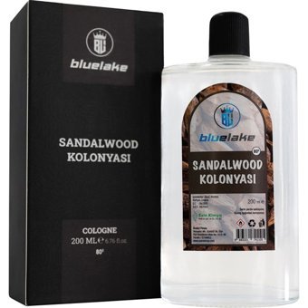 Bluelake Sandal Cam Şişe Kolonya 200 ml