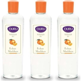 Duru 80 Derece Mandalina Kolonya 3x400 ml
