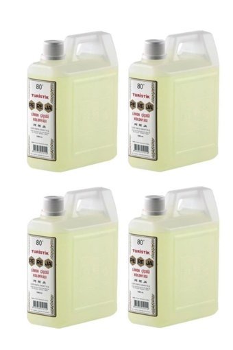 Pereja 80 Derece Limon Kolonya 4x1 lt