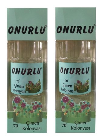 Onurlu 70 Derece Çimen Kolonya 2x400 ml