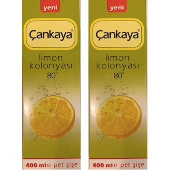 Çankaya 80 Derece Limon Kolonya 2x400 ml