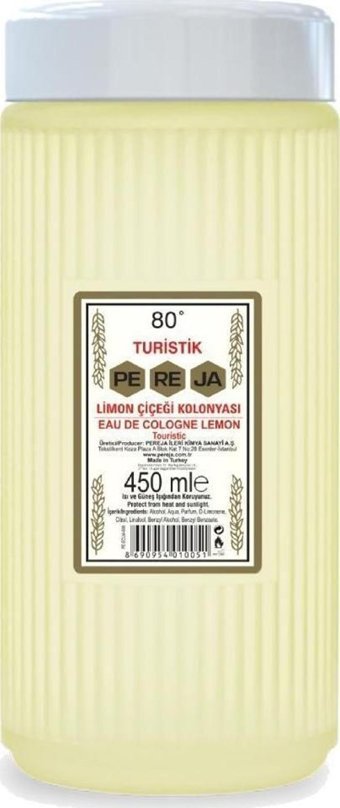 Pereja 80 Derece Limon Çiçeği Kolonya 450 ml