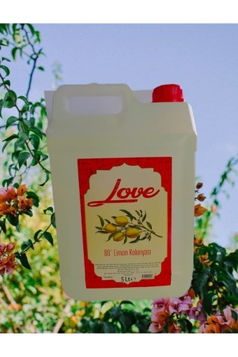Love 80 Derece Limon Kolonya 1 lt