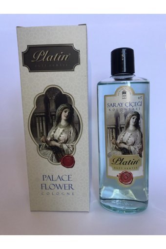 Platin Elit Seri Saray Çiçeği Cam Şişe Kolonya 250 ml