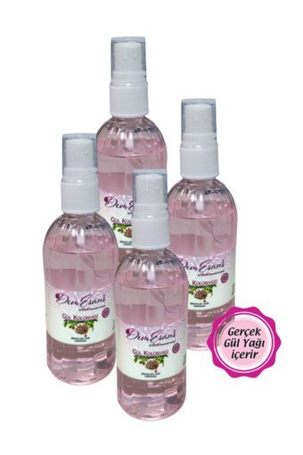 Dem Esans 60 Derece Gül Kolonya 4x100 ml