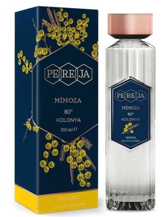 Pereja Mimoza Çiçeği Cam Şişe Kolonya 240 ml