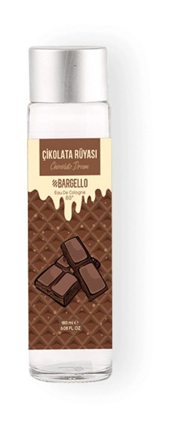 Bargello Çikolata Cam Şişe Kolonya 2x180 ml