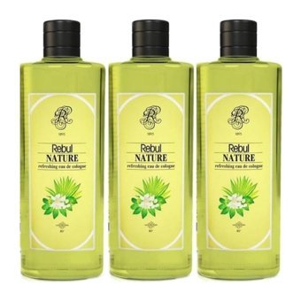 Rebul 80 Derece Cam Şişe Kolonya 3x270 ml