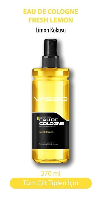 Vasso Men Fresh Limon Kolonya 350 ml
