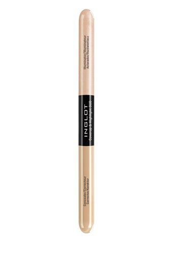 Inglot Coverup & Highlight Duo 102 Nemlendiricili Göz Altı ve Yüz Likit Kalem Kapatıcı