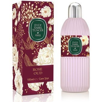 Eyüp Sabri Tuncer Rose Oud Gül Cam Şişe Kolonya 185 ml